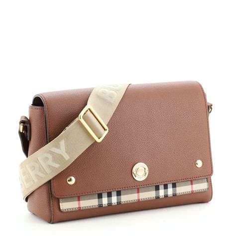 burberry medium note canvas crossbody bag|Burberry handbags sale.